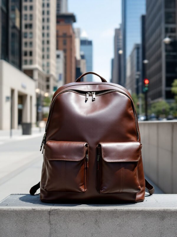 Legacy Brown Leather Backpack