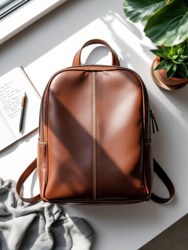 Marcliff Brown Leather Bag