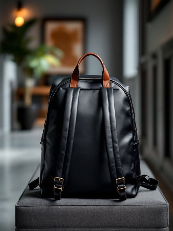 Slatebourne Leather Carry Backpack - Image 2